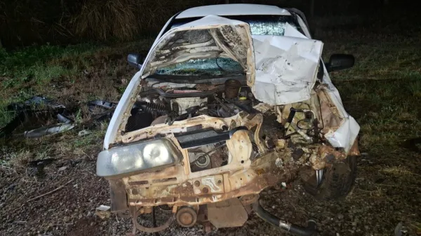 Motociclista fica gravemente ferido e motorista é preso após acidente na PRc-272, em Francisco Alves