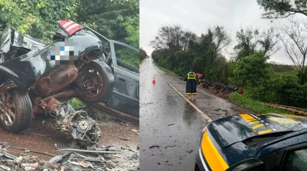 PRF registra uma morte em 14 acidentes durante feriado no Paraná