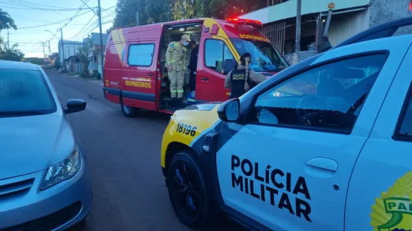 Jovem de 19 anos ferida por arma branca no abdômen e no glúteo pede ajuda em Cascavel