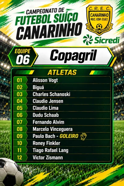 Campeonato do Clube Canarinho inicia neste sábado; confira as equipes e jogos
