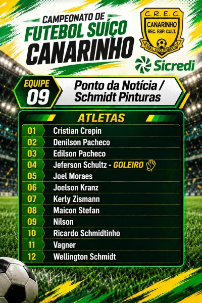 Campeonato do Clube Canarinho inicia neste sábado; confira as equipes e jogos